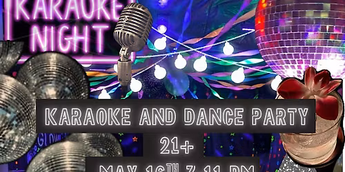 ADULT KARAOKE AND DANCE NIGHT AT BROOKLINE TEEN CENTER
