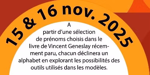 Stage de calligraphie "Outils et variations calligraphiques", V. Geneslay