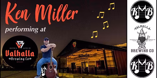 Ken Miller Performing at Valhalla Brewing Company