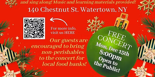 Holiday Sing with Northern Blend!