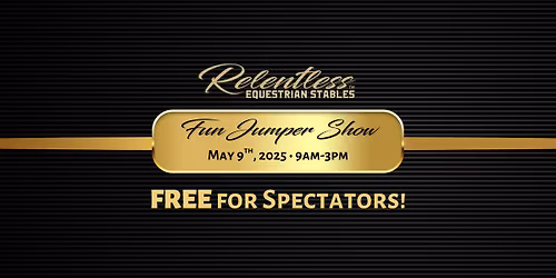 Fun Jumper Show - FREE for Spectators!