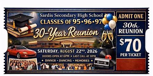 Sardis Back To The Halls 30 Year Grad Reunion