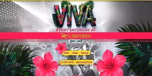 VIVA REGGAETON @ LIGHTBOX SATURDAY 11TH JULY