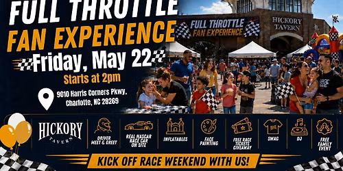 Full Throttle Free Race Weekend Kickoff Event