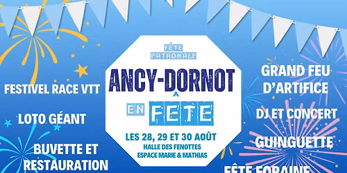 F\u00eate patronale - Ancy-Dornot en f\u00eate