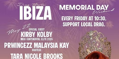 Drag Me to Ibiza special guest: Kirby Kolby \ud83d\udc51