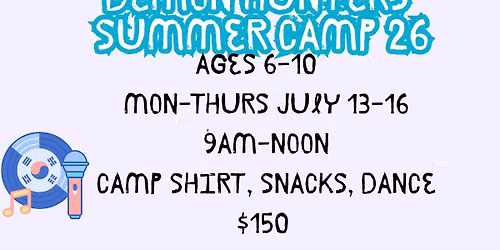 Kpop Dance camp