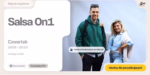Salsa ON1 z Karolin\u0105 & Janem dla pocz\u0105tkuj\u0105cych (P1)
