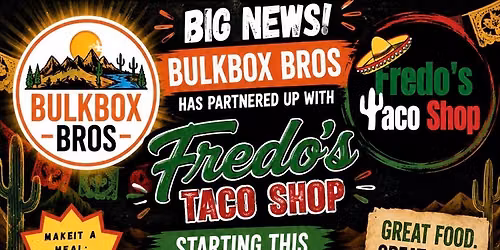Fredo Fridays at the BulkBox Shop