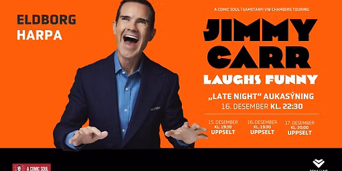 Jimmy Carr - N\u00fd "Late-Night" aukas\u00fdning