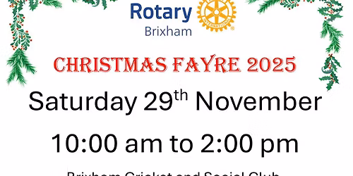 Christmas Fayre.