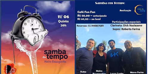 Samba em Tempo - lan\u00e7amento do \u00e1lbum 