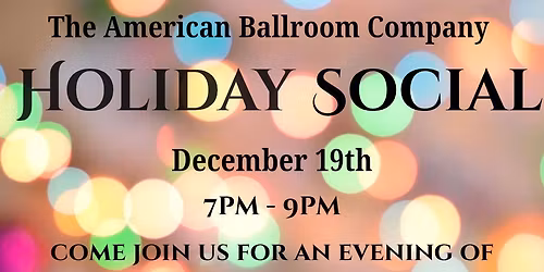 ABC holiday social