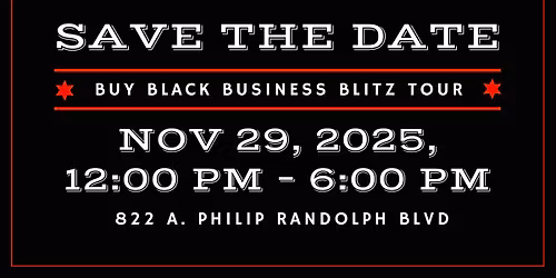 Buy Black Business Blitz Tour