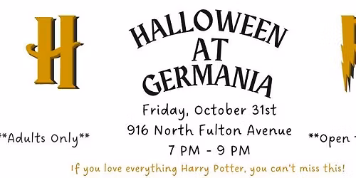 Halloween at Germania
