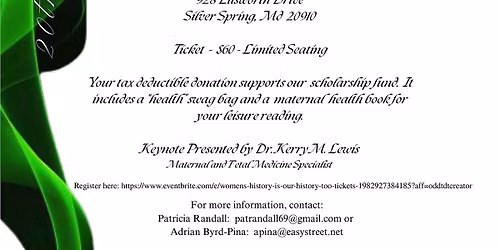 The Dr. Julianne Malveaux "Women's History Is Our History Too!" Celebration