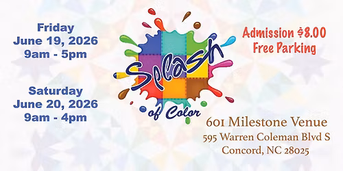 Splash of Color Quilt Show
