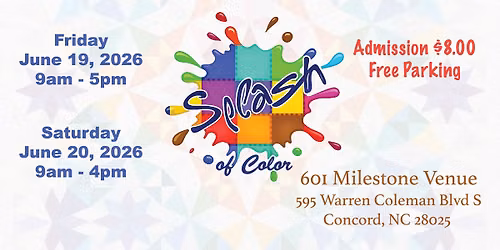 Splash of Color Quilt Show