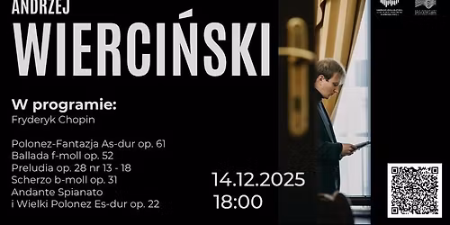 Recital fortepianowy- Andrzej Wierci\u0144ski