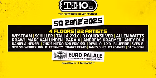 WE LOVE TECHNOCLUB - the electronic festival