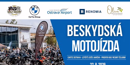 Beskydsk\u00e1 motoj\u00edzda 2026. Spanil\u00e1 j\u00edzda motorek v\u0161ech druh\u016f Ostrava \u2013 \u010celadn\u00e1.