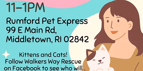 Walker's Way Rescue City by the Sea Kitten Adoption Event 