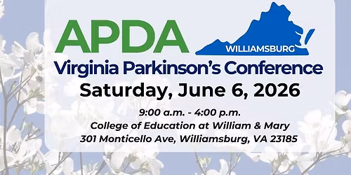 Virginia Parkinson's Conference Williamsburg