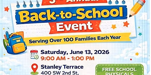 Genesis Community Health Back-to-School Event