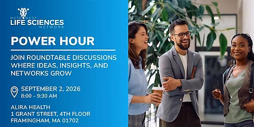 Networking Power Hour: The State of Life Sciences