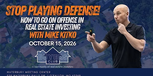 Stop Playing Defense: How to Go on Offense in Real Estate Investing