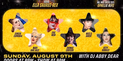 MUG CHECK! A Drag Competition: It's Giving Icon! Queer Legends Night