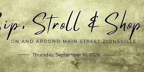 SIP, STROLL & SHOP