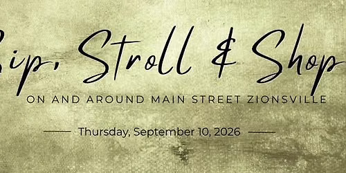SIP, STROLL & SHOP