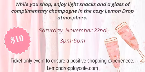 HOLIDAY SIP & SHOP