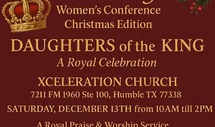 HerSheY Conference: Christmas Edition \u201cDaughters of the King\u201d