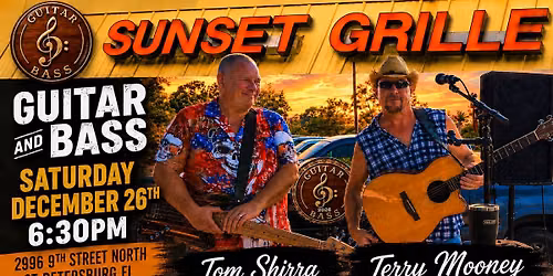 Guitar & Bass @ The Sunset Grille