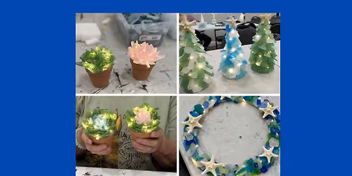 Sea Glass Art @ Isaac's, West York