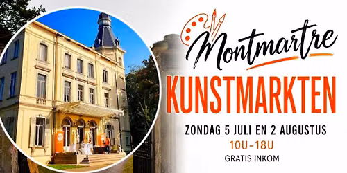 Montmartre Kunstmarkt Kasteel Borluut