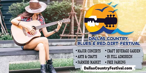 Dallas Country Red Dirt Festival at Old Town Lewisville: April 11-12, 2026