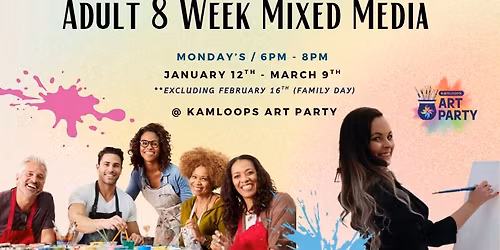 NEW! Adult 8-Week Mixed Media