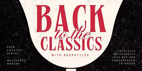 Back to the Classics Cocktail Series: Whispered Orders