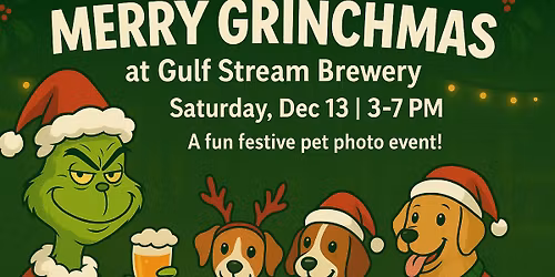 Merry Grinchmas - Pet Photo Event