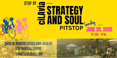 Stop By The Strategy and Soul CicLAvia Pitstop