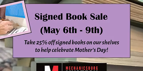Signed Books Sale (For Mother's Day)