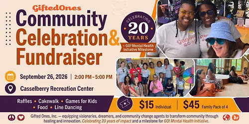 Gifted Ones Community Celebration & Fundraiser