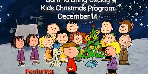 Children's Program--A Charlie Brown Christmas