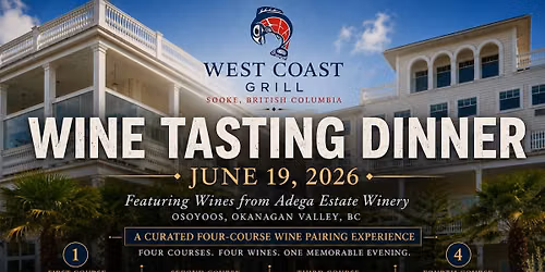 Wine Tasting 4 Coarse Dinner