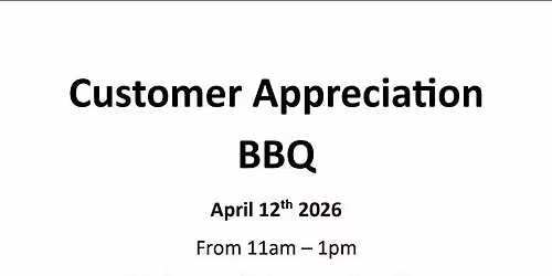 Customer Appreciation BBQ