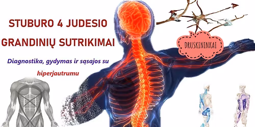 Stuburo 4 judesio sistem\u0173 sutrikimai. Diagnostika, gydymas ir s\u0105sajos su hiperjautrumu