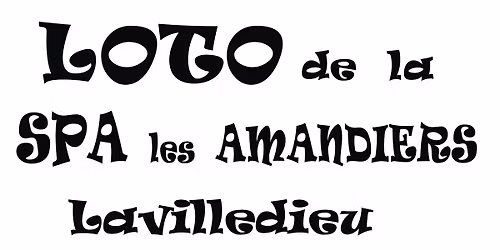 LOTO de la Spa les Amandiers Lavilledieu
